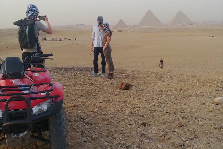 Giza Pyramids, Saqqara & Memphis: Private Full-Day with ATV at Sunset photo 6