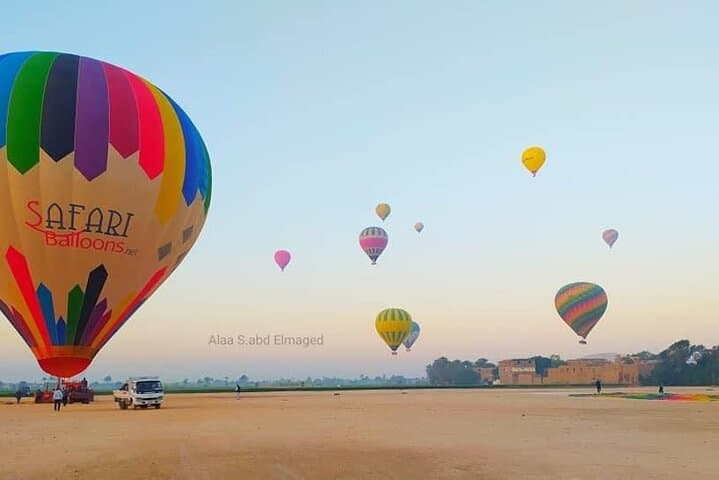 Sunrise Hot Air Balloon Over Luxor — 45-Min Flight Above Ancient Thebes photo 3