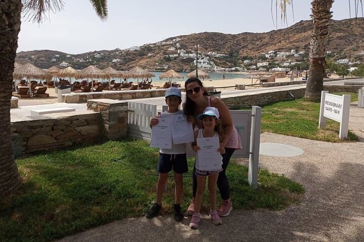 Private Orienteering in Mylopotas: Map and Compass Lesson on Ios photo 3