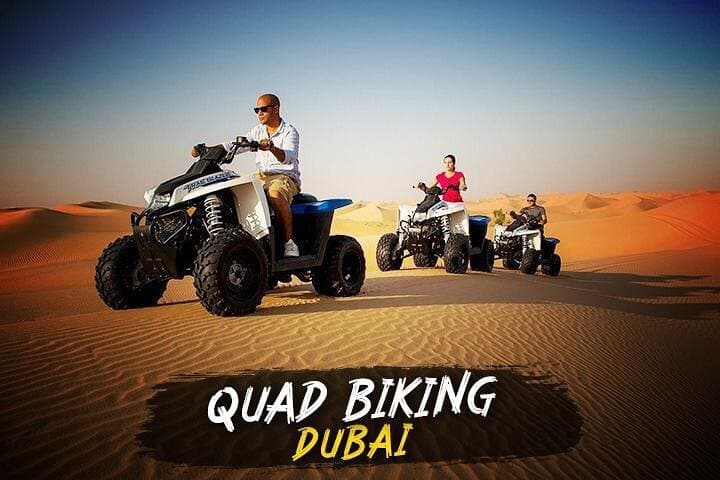 Dubai Desert Safari: Quad Biking, Dune Bashing & Bedouin BBQ Experience