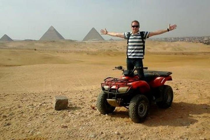 Quad-Bike Desert Safari Around the Giza Pyramids photo 4