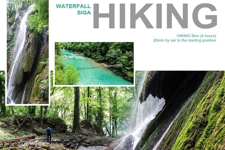Waterfall Siga Hiking: 4-Hour Guided Trek to Montenegro's Hidden Falls