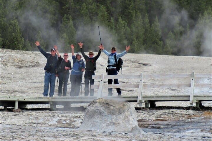 Hike the Upper Geyser Basin: 6-Mile Loop to Old Faithful with Lunch