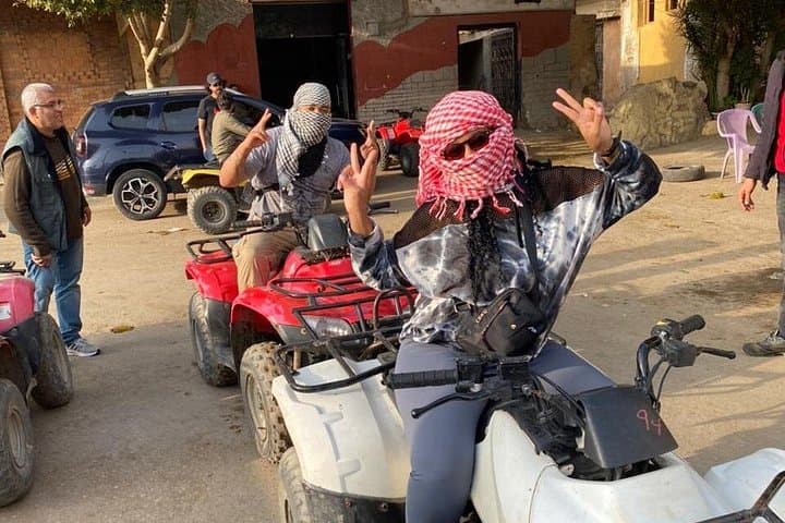 Quad Bike Desert Safari Around the Pyramids — Giza ATV Tour photo 4