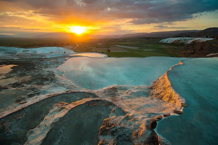 Pamukkale Small Group Tour: Hierapolis & Travertine Pools Day Trip from Kusadasi