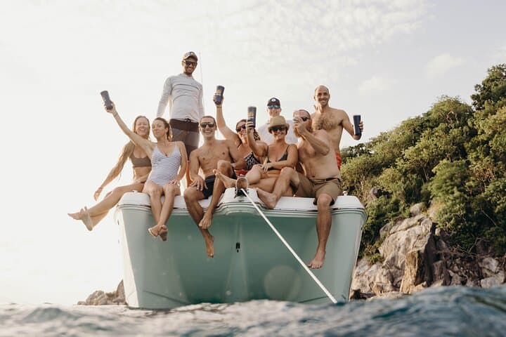 Golden Hours: Private Sunset Boat Charter on St. John