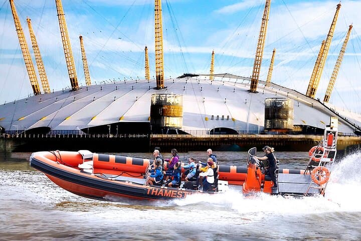 High-Speed Boat Trip on the Thames: Tower Bridge to Greenwich