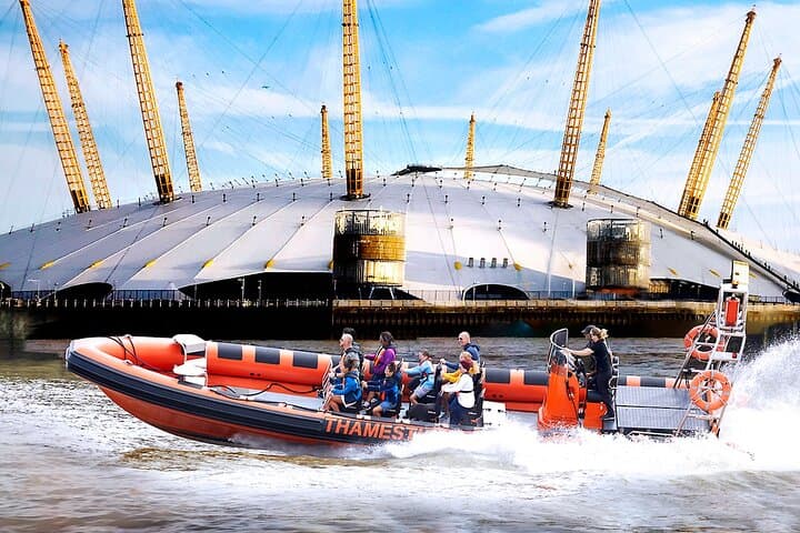 High-Speed Thames Private Speedboat: 45-Minute London River Blast