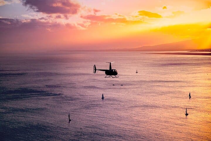 Experience the Waikiki Sunset Helicopter Tour: 50 Minutes of Oahu’s Dramatic Coastline photo 3