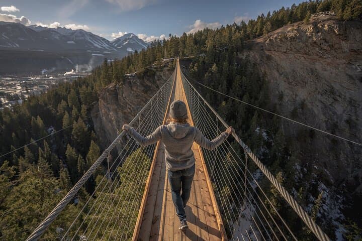 Golden Skybridge: Walk Canada's Highest Suspension Bridge Above Kicking Horse Canyon photo 1