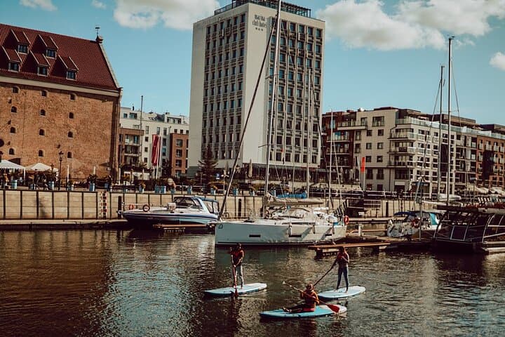 Stand-Up Paddleboarding on Gdańsk’s Motława River: A Private SUP Tour photo 4