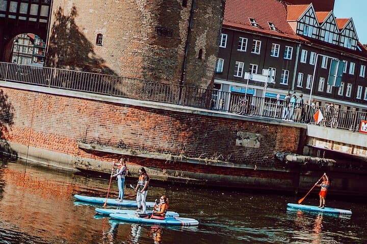 Stand-Up Paddleboarding on Gdańsk’s Motława River: A Private SUP Tour photo 5