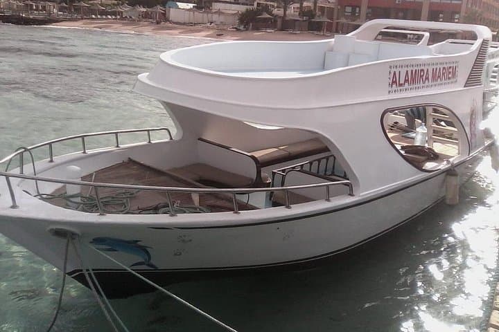 Private Boat Snorkeling from Hurghada — Red Sea Snorkel & Glass‑Bottom Boat photo 1