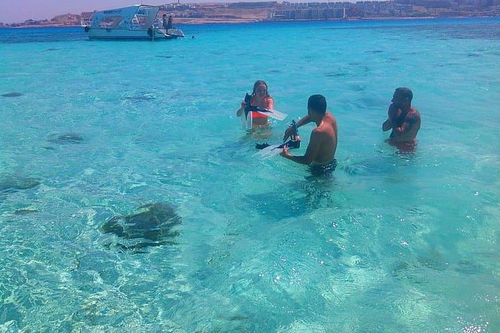 Private Boat Snorkeling from Hurghada — Red Sea Snorkel & Glass‑Bottom Boat photo 4