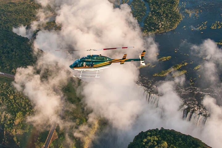 Victoria Falls Helicopter Flight: Aerial Tour of the Zambezi & Batoka Gorge photo 2