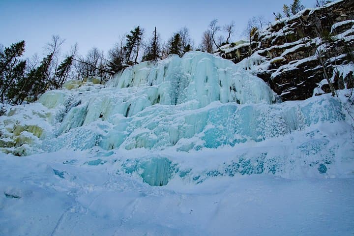 Full-Day Korouoma Canyon Hike to Frozen Waterfalls from Rovaniemi photo 3