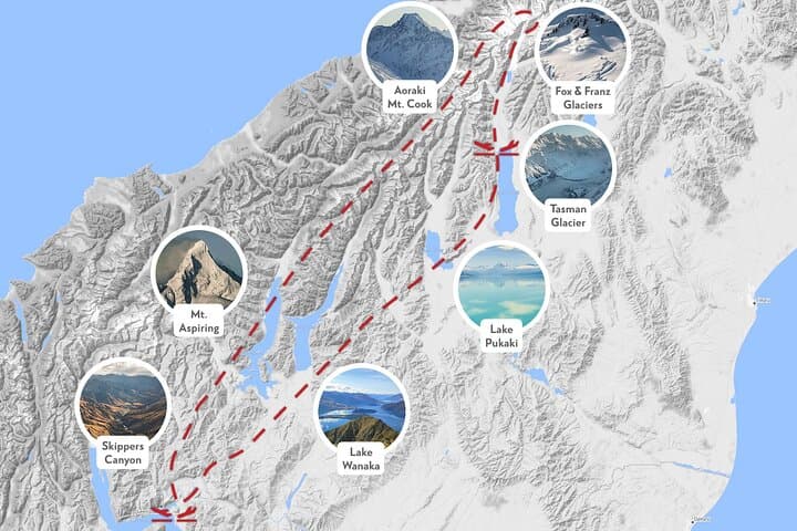 Mt Cook Fly Explore Fly from Queenstown — Scenic Aoraki Flight and Hooker Valley Visit photo 4