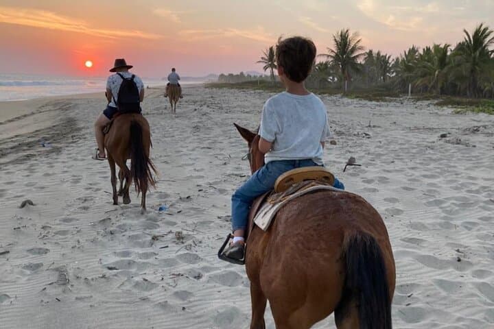 Horseback Riding Along Manialtepec River and Beach: Sunset Adventure on the Oaxacan Coast photo 4