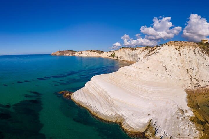 Boat tour to Scala dei Turchi — 3.5‑hour swim stops from San Leone photo 3