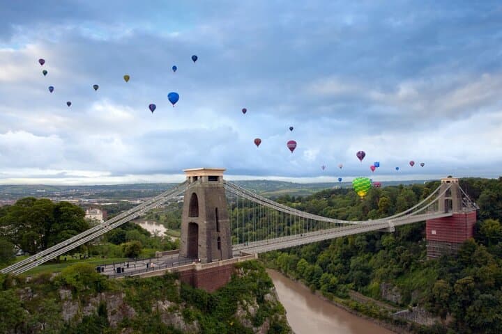 Clifton Suspension Bridge & Bristol City Guided Walking Tour