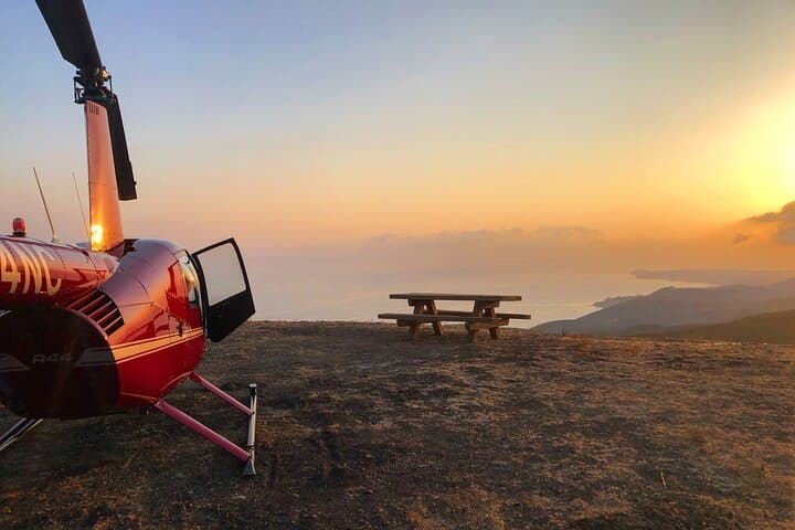 Malibu Peak Helicopter Landing — Scenic LA Helicopter Flight from Van Nuys photo 2