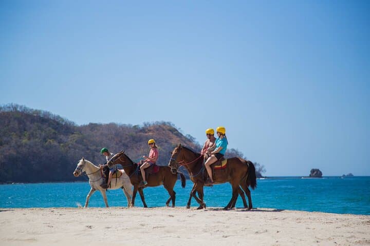 Sunset Horseback Riding on Guanacaste Beaches — Playa Flamingo Tours