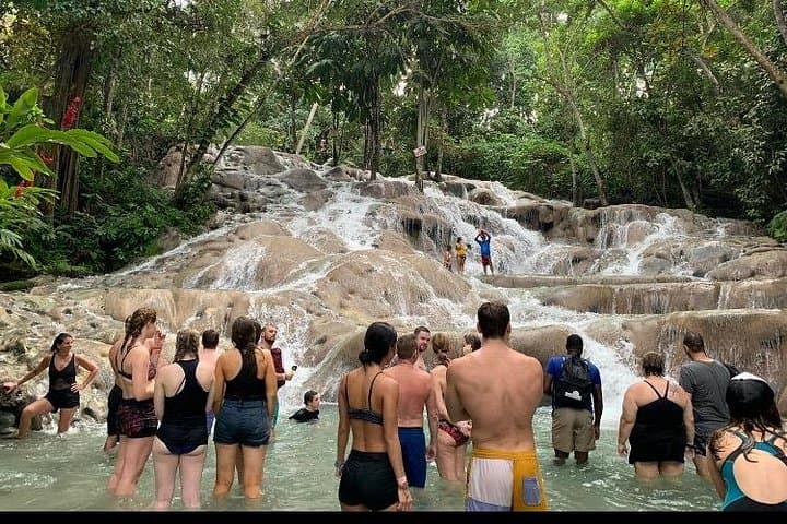 Private Transfer from Montego Bay to Mystic Mountain & Dunn's River Falls — Zipline, Bobsled and Waterfall Climb photo 1