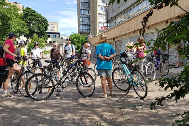Alternative Vilnius Private Bike Tour: Street Art, Soviet Sites & Market Eats photo 2