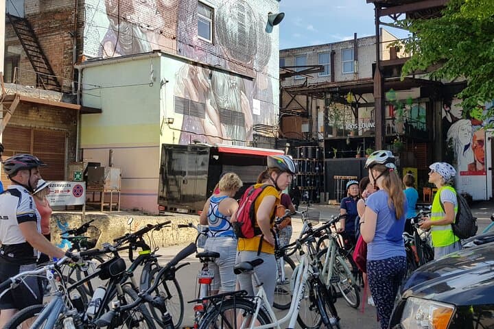 Alternative Vilnius Private Bike Tour: Street Art, Soviet Sites & Market Eats photo 3