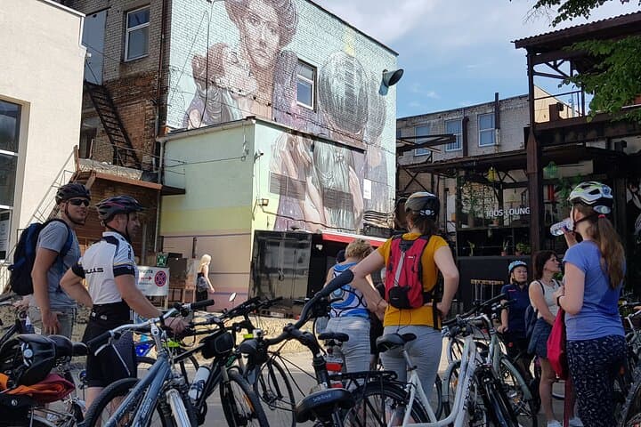 Alternative Vilnius Private Bike Tour: Street Art, Soviet Sites & Market Eats photo 6