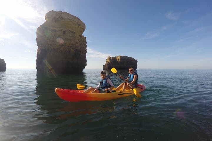 Albufeira Kayak Cave Tour: Explore Hidden Beaches & Cliff Caves photo 4