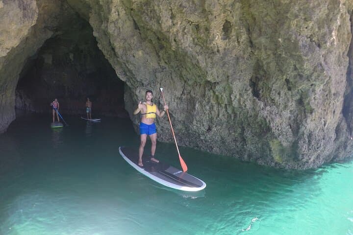 Albufeira Cliffs & Caves SUP Tour: Stand‑Up Paddle to Sea Caves & Hidden Beaches photo 2