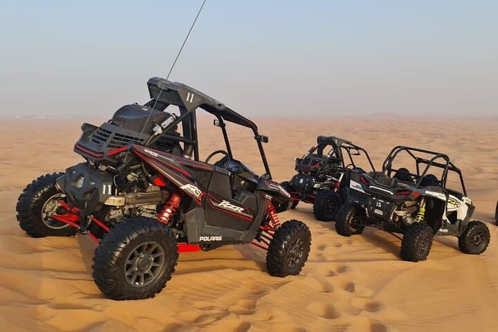 Dawn Buggy Safari in Dubai's Red Dunes — Sandboarding, Camel Ride & Sunrise Views photo 4