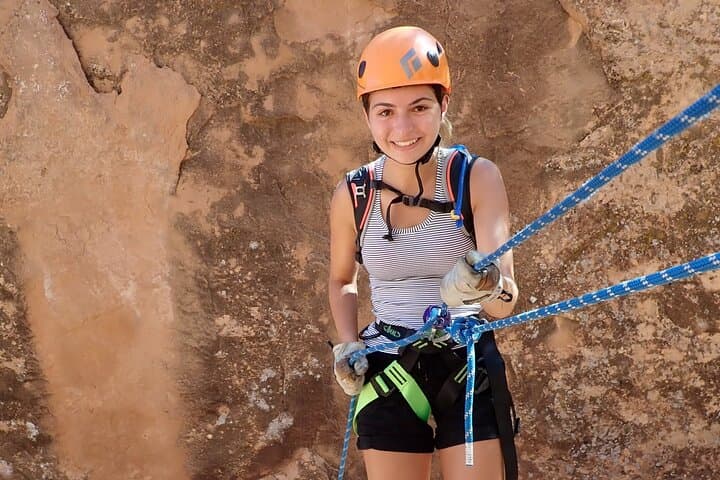 Rappel into Medieval Chamber and Morning Glory Natural Bridge — Moab Adventure photo 5