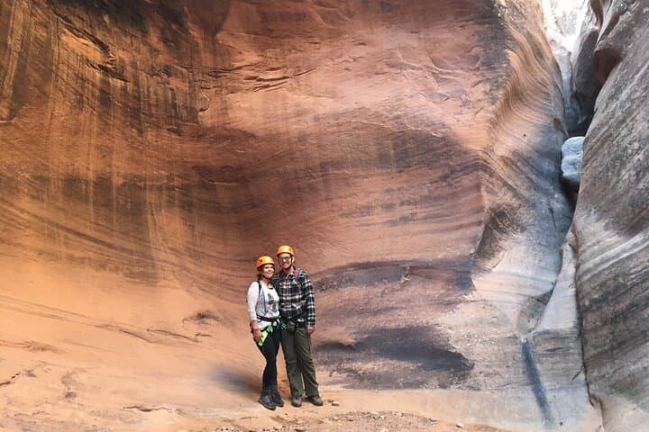 Rappel into Medieval Chamber and Morning Glory Natural Bridge — Moab Adventure photo 6