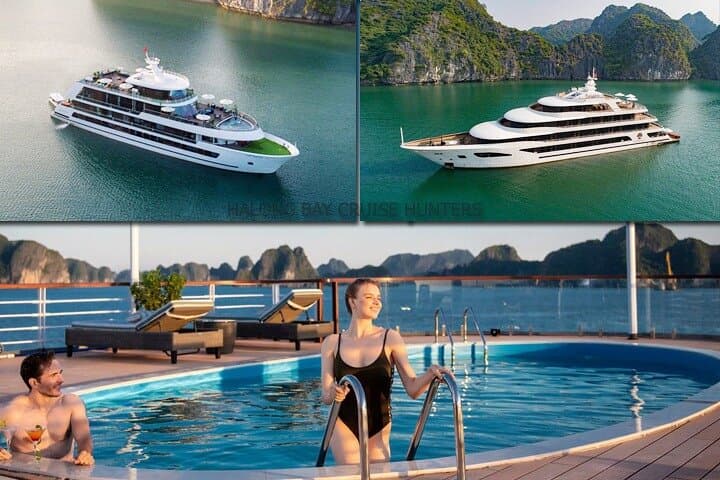 Halong Bay Luxury 2-Day Cruise: Lan Ha Bay Kayaking, Dark & Bright Cave & Sundeck Pool photo 2