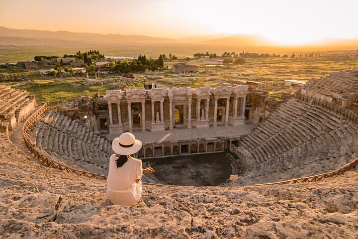 Pamukkale Travertine Terraces & Hierapolis Day Trip from Kusadasi photo 3