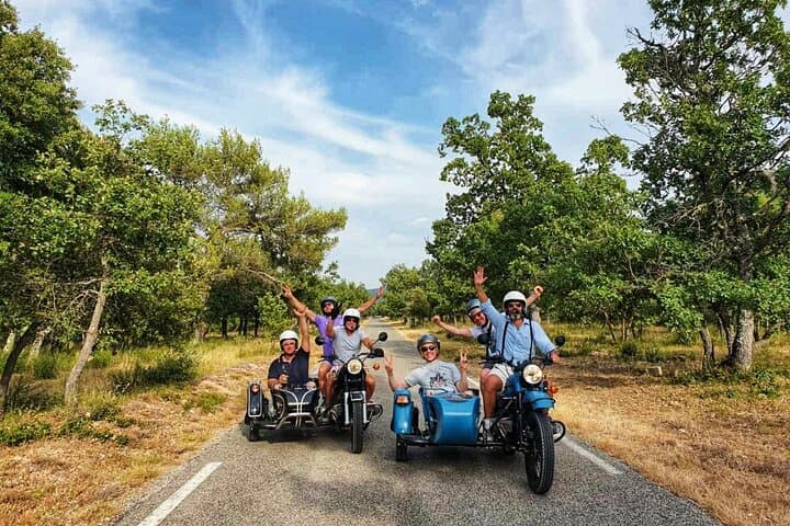 Half-Day Sidecar Wine Tour from Aix-en-Provence: Sainte-Victoire Views & Tastings