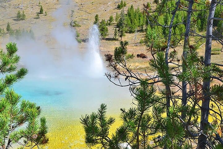 Fairy Falls Day Hike: Grand Prismatic & Waterfall Trek in Yellowstone