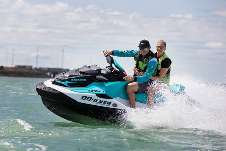 Honey Ryder Sunrise Jet Skiing in Darwin Harbour — Guided Sunrise Jet Ski Tour
