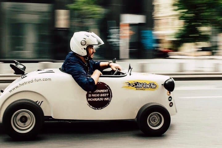 Bucharest Mini Hot Rod City Tour — Drive Past the Palace of Parliament and Calea Victoriei photo 2