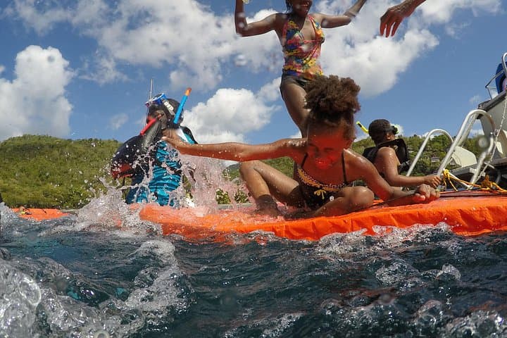 St Lucia Snorkeling Tour with Lunch — Marigot Bay Reef Cruise photo 3