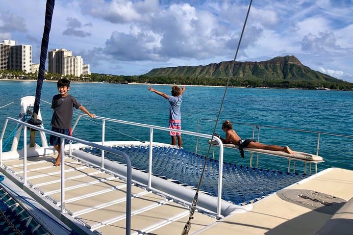 Waikiki Swim and Sail: Moana Catamaran Cocktail Cruise photo 3