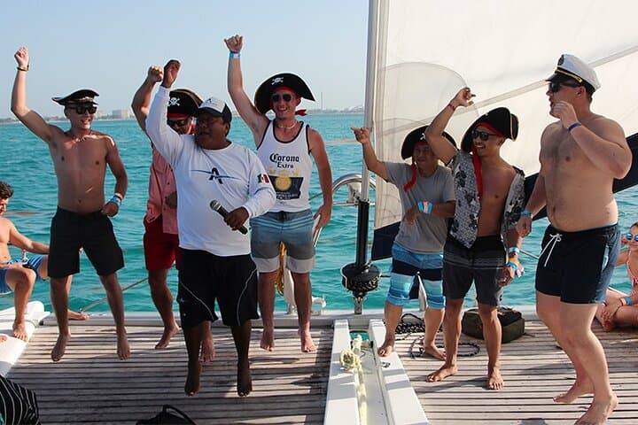 Private Catamaran Snorkel Tour to Isla Mujeres — Deluxe 6-Hour Charter from Cancun photo 2