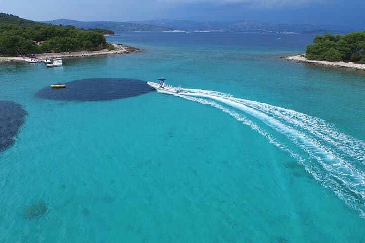 Private Blue Lagoon and Trogir Half‑Day Speedboat Tour from Split photo 3