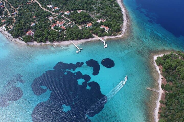 Private Blue Lagoon and Trogir Half‑Day Speedboat Tour from Split