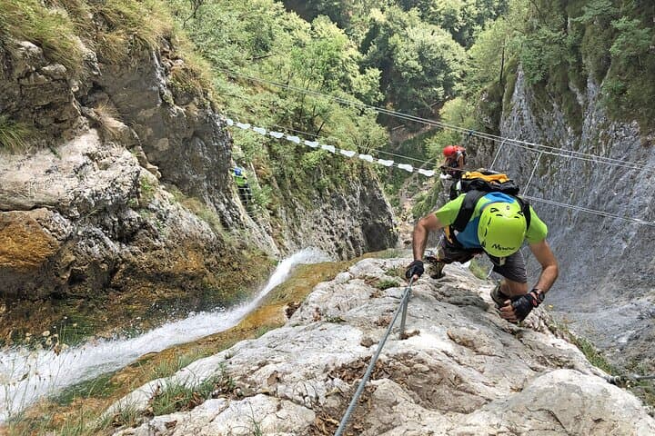 Via Ferrata Rio Ruzza: Climb the Waterfall at Passo Ballino photo 4