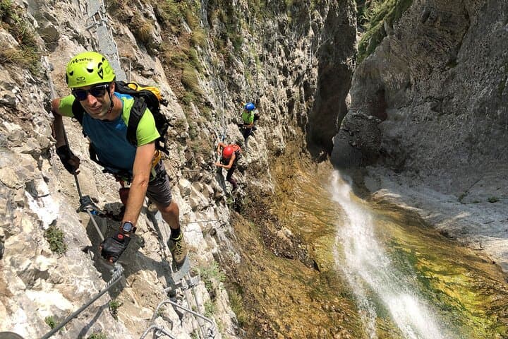 Via Ferrata Rio Ruzza: Climb the Waterfall at Passo Ballino photo 5