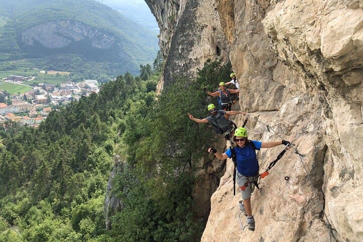 Via Albano Via Ferrata: Exposed Climb Above the Adige Valley photo 5