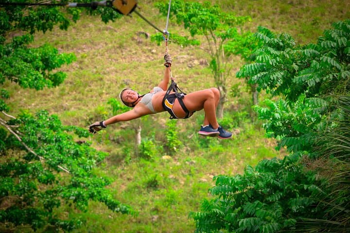Punta Cana Zipline Adventure: 8 Carbon-Fiber Lines & Hanging Bridge at Hacienda Tuko photo 4